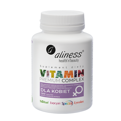Premium Vitamin Complex dla kobiet x 120 tabletek VEGE