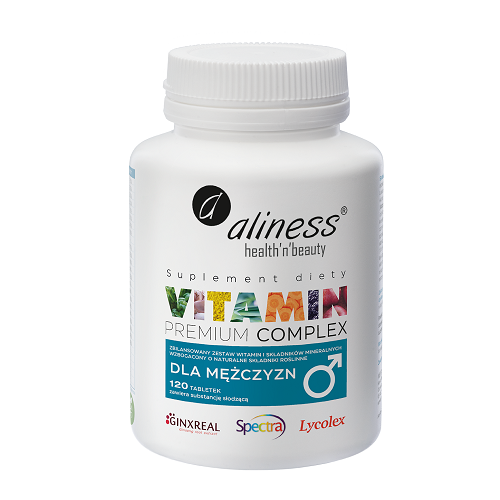 Premium Vitamin Complex dla mężczyzn x 120 tabletek VEGE
