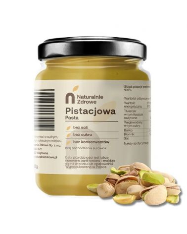 Pasta pistacjowa naturalna bez dodatków