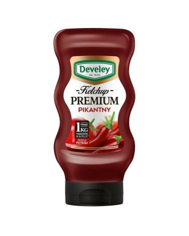 Ketchup Premium pikantny 460g Develey